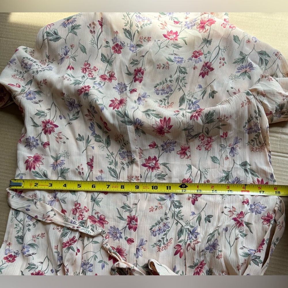 Talbots Women’s Button Down Floral Pattern Dress … - image 7